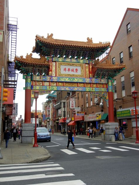 Philly ~ Chinatown in Philadelphia, PA Chinatown Philadelphia, Philadelphia Neighborhoods, Philadelphia History, Downtown Philadelphia, Reading Terminal Market, Rittenhouse Square, Historic Philadelphia, America Washington, Visit Philadelphia