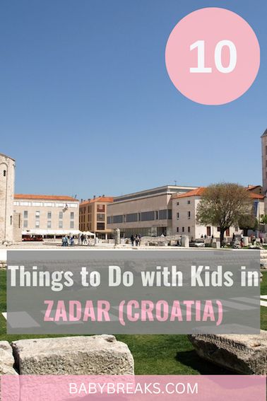 If you are visiting Zadar in Croatia with the family, you may find this list of activities useful for your holiday. Enjoy! Croatia With Kids, Zadar Croatia, Byzantine Architecture, Croatia Holiday, List Of Activities, Zadar, Adventure Park, Sea Waves, Beautiful City