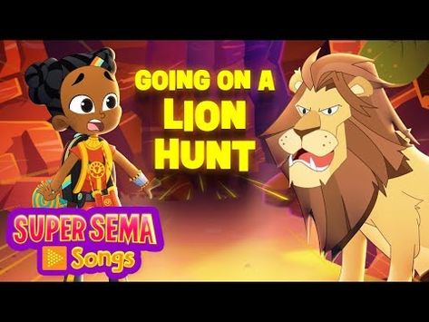 Going on a Bear Hunt | Find the Lion + Safari Animals | Super Sema Kids Nursery Rhymes and Songs - YouTube Friday Song, Educational Nursery, Going On A Bear Hunt, Lion Safari, Bear Hunt, The Lion Sleeps Tonight, Kids Nursery Rhymes, Circle Time, Kids Nursery