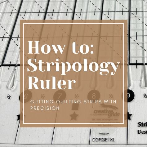 How To Use A Stripology Ruler Stripology Ruler, Quilting Tools, Beautiful Quilts, Quilt Piecing, Triangles, Being Used, Quilt Blocks, Ruler, All About Time