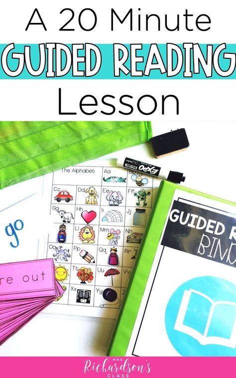 Peaceful Preschool, Guided Reading Lesson Plan Template, Guided Reading Binder, Guided Reading Organization, Guided Reading Strategies, Guided Reading Lesson Plans, Ela Centers, Guided Reading Activities, Guided Reading Kindergarten