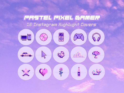 Instagram Games, Twitch Streamer, Instagram Highlight Covers, Digital Business Card, Image Icon, Custom Icons, Highlight Covers, Web App Design, Aesthetic Themes