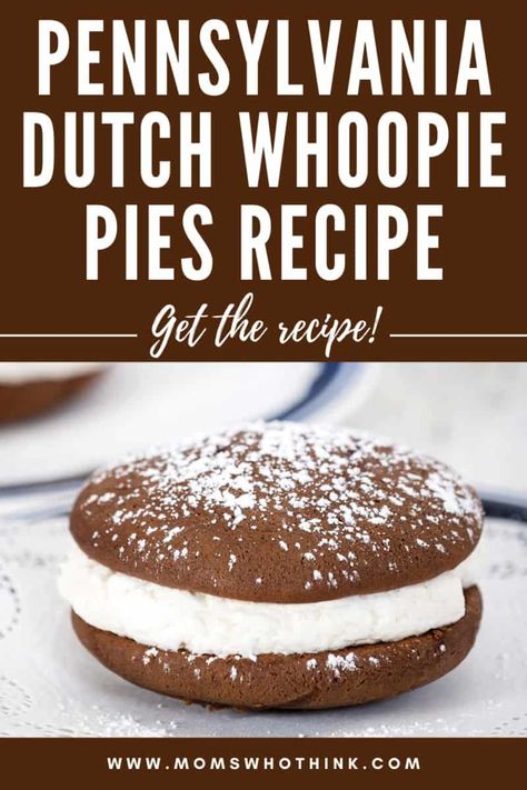 Gobs Recipe, Whoopie Pies Recipe, Whoopee Pie, Whoopie Pie Filling, Vanilla Cream Filling, Whoopie Pie Recipe, Chocolate Whoopie Pies, Pie Filling Recipes, Whoopie Pie