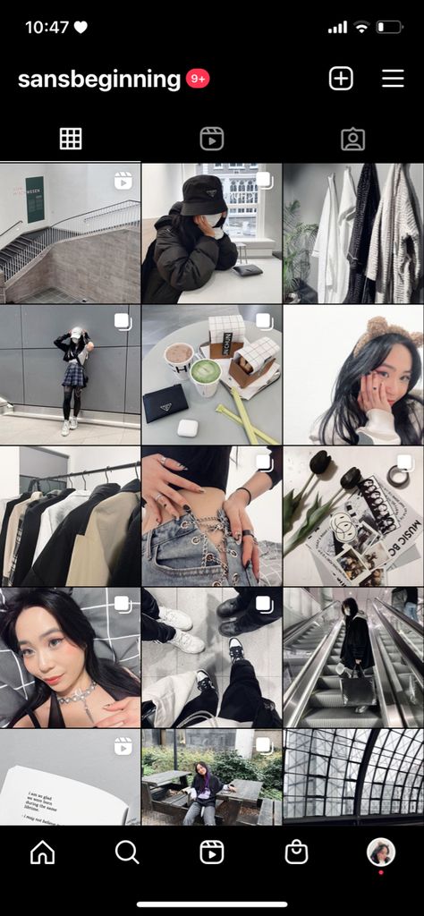 instagram feed inspo with neutral colour palette Instagram Feed Inspo Aesthetic Korean, Korean Style Instagram Feed, Ulzzang Instagram Feed, Insta Feed Korean, Korean Instagram Aesthetic Feed, Korean Aesthetic Instagram Feed Ideas, Minimalistic Instagram Feed, Korean Ig Feed Ideas, Grey Instagram Feed