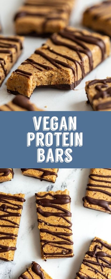 Vegan Protein Bars Recipe, Best Vegan Protein Bars, Healthy Protein Bars, Best Vegan Protein, Vegan Protein Bars, Protein Bars Homemade, Healthy Protein Snacks, Protein Bar Recipes, Vegan Bar