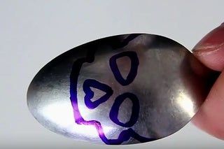 HOW TO MAKE SKULL SHAPED SPOON : 4 Steps - Instructables Spoon Jewelry Diy, Silver Spoon Jewelry, Diy Skulls, Fork Art, Cutlery Art, Silverware Crafts, Fork Jewelry, Flatware Jewelry, Silverware Art