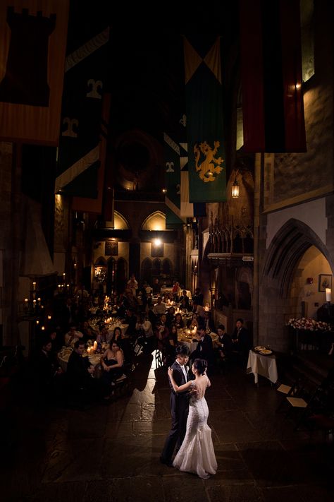 Modern Wedding Photography for NYC and New Jersey | Hammond Castle Museum Wedding Photos | http://www.bom-photo.com Gothic Wedding Venues Castles, Fall Castle Wedding, Hammond Castle Wedding, Dark Castle Wedding, Gothic Castle Wedding, Castle Wedding Aesthetic, Academia Wedding, Museum Wedding Photos, Hammond Castle