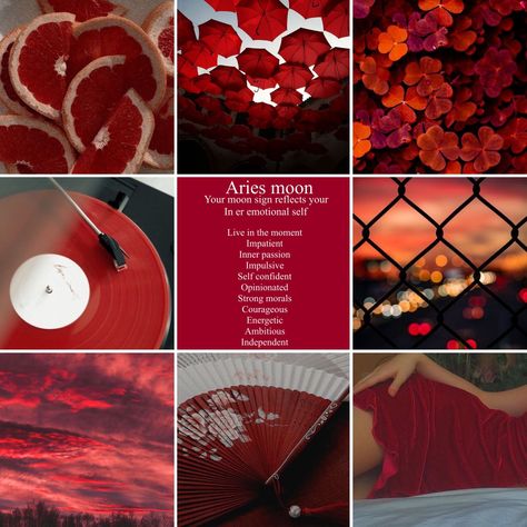 Moon In Aries Aesthetic, Aries Moon Aesthetic, Aries Aesthetic Outfit, Aries Moon Sign, Moon Aries, Aries Rising, Moon Sign Astrology, Zodiac Aesthetic, Aries Moon