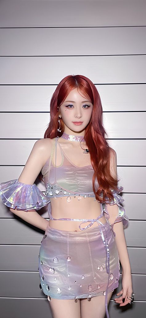 Le Sserafim The Great Mermaid, Yunjin Mermaid, The Great Mermaid Lesserafim, Yunjin Outfits, Le Sserafim Yunjin Wallpaper, Huh Yunjin Wallpaper, Yujin Lesserafim, Yunjin Wallpaper, Adventure Music