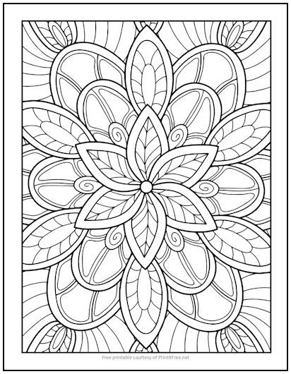 Coloring Sheets Mandalas, 2023 Coloring Pages Free Printable, Coloring Pages For Adults Mandala, Spring Mandala Coloring Pages, Mandala Coloring Books Free Printable, Mandela Colouring Pages, Mandala To Color, Free Adult Coloring Printables Flowers, Doodle Coloring Pages Free Printable