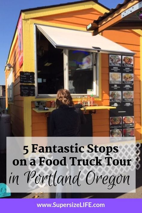 Portland Food Trucks, Visit Portland Oregon, Portland Food, Pacific Northwest Travel, Food Truck Festival, Rv Maintenance, Meet New Friends, Oregon Washington, Full Time Rv