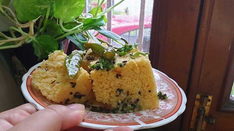 Most easy Dhokla recipe | dhokla, food, Foodie | Hello Guys, welcome to FOOD FOR FOODIES Today we are going to make delicious #monsoonspecial recipes. These recipes are healthy yet tasty. | By Food For Foodies Dhokla Recipe, Vegetarian Soup Recipes, Vegetarian Snacks Recipes, Indian Breakfast, Food Drink Photography, Delicacy Food, Healthy Homemade Recipes, Vegetarian Snacks, Tasty Healthy