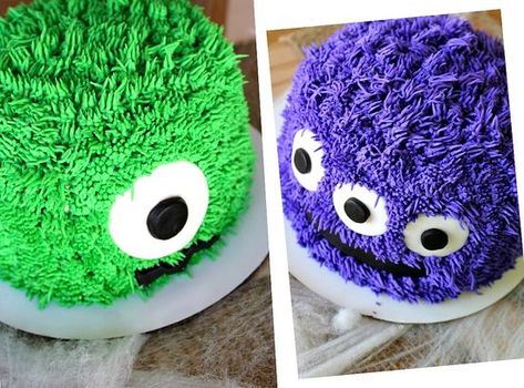 how to for monster cake Monster Cakes, Monster Cake, Monster Theme, Pastel Halloween, Halloween Cake, Cute Themes, Hotel Transylvania, Monster Birthday, Halloween Monster