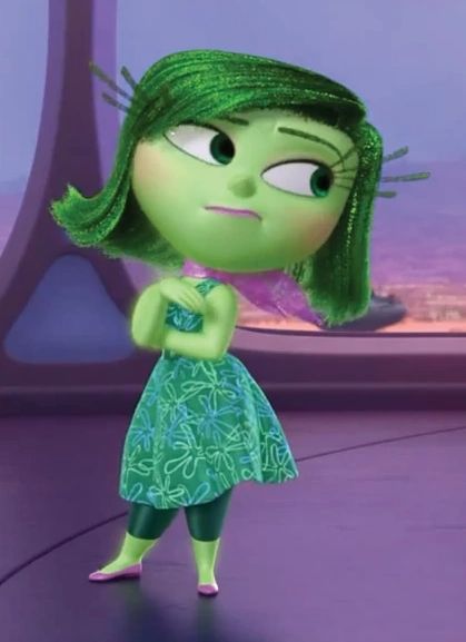 30 Most Awesome Movie Characters with Green Hair Green Movie Characters, Discustinside Out, Inside Out Disgust Pfp, Iconic Animated Characters, Discussed Inside Out, Disgust Inside Out Icon, Mentally Ill Character, Disgust Inside Out, Disgust Inside Out Aesthetic