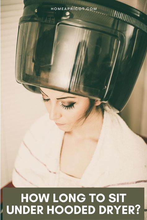 How Long To Sit Under Hooded Dryer Beauty Salon Hair Dryer, Hooded Dryer, Small Appliances, Home Hacks, Hair Dryer, Beauty Salon, Home Appliances, Hair, Beauty