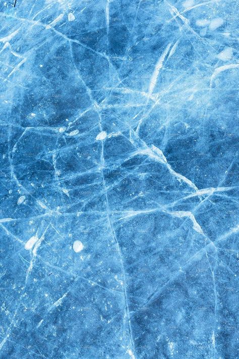 Ice Drawing, Baikal Lake, Ice Powers, Snow Texture, Ice Texture, Fear Of Flying, Graphic Design Fonts, Blue Texture, Material Textures