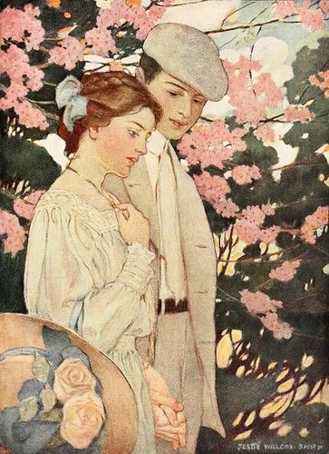 Jessie Willcox Smith - Seven Ages of Childhood | 'Last scene… | Flickr Stroll Aesthetic, Jessie Willcox Smith, Beauty Books, Era Victoria, Wallpaper Vibes, Nature Vibes, Bel Art, Art Mignon, Vibes Wallpaper