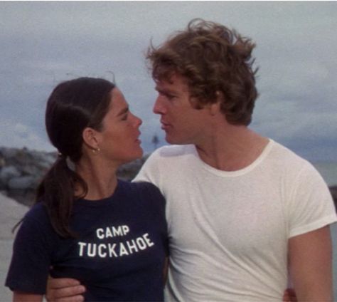 Ali MacGraw and Ryan O'Neal Ali Macgraw Love Story, Goodbye Columbus, Film Love Story, Ryan O Neal, Crazy Couple, Love Story Movie, Ali Mcgraw, Greatest Movies, Ryan O'neal