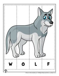 Wolf Activities Preschool, Wolf Craft For Kids, Wolf Activities, Math Activities For Toddlers, Wolf Craft, Animal Adventures, Animals Activities, Wolf Kids, Animal Flashcards