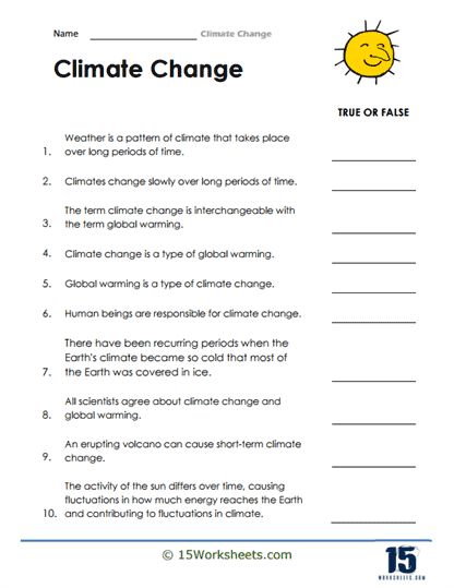 Change Worksheet, Climate Activities, Reading Assessment, School Climate, Essay Writer, Weather Change, Science Worksheets, Essay Help, Weather And Climate