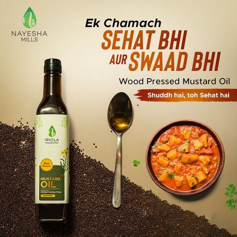 Oil Ads, Grocery Ads, Cold Pressed Oil, Mustard Oil, Edible Oil, Food Graphic Design, Creative Ads, Ads Creative, Cooking Oil