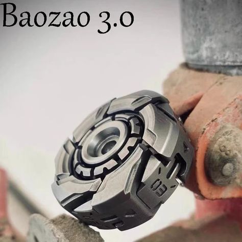 Stock Baozao 3.0 Double Open Armor Fidget Spinner Edc Zirconium Alloy Gyro Adult Metal Anti Stress Toys Limit - Fidget Spinner - AliExpress Cool Fidget Spinners, Fidget Toys Adults, Metal Fidget Spinner, Tactical Gear Loadout, Spinner Toy, Spaceship Design, Robot Art, Robots Concept, Robot Concept Art