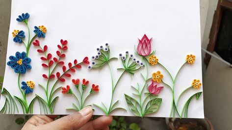 Quilling Flower, Quilling For Canvas Heart Touching Wallpaper, Wallpaper Attractive, 5 Minutes Craft, Quilling Flowers Tutorial, Quilling Birthday Cards, Diy Quilling Crafts, Quilling Flower Designs, Arte Quilling, Paper Quilling For Beginners