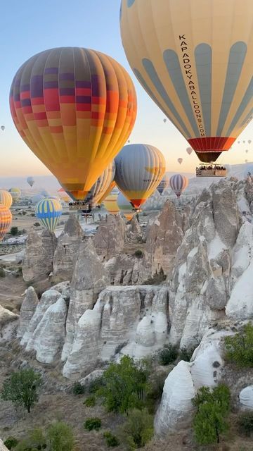 Cappadocia Goreme Turkey on Instagram: "Book your hot air balloons flight directly with balloons company or your hotel in Cappadocia September and October is pick season. @butterflyballoons #hotairballoon #cappadocia #turqia Thanks to @mgunal50" Balloon Company, Balloon Flights, Travel Vlog, Hot Air Balloons, Nature Gif, Air Balloons, Travel Bucket List, Hot Air Balloon, Hot Air