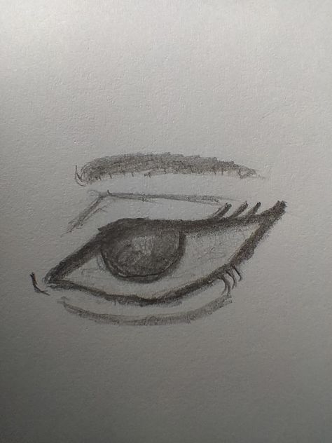 #Beginner #sketch #Eye Eyes For Beginners Drawing, Drawing Ideas For Beginners Sketches, Simple Eye Sketch For Beginners, Things To Sketch Eyes, Easy Eye Sketches For Beginners, Anime Eyes Sketch Easy, Easy Eyes Drawings For Beginners, Easy Eyes Drawings, Easy Sketch Ideas For Beginners Anime