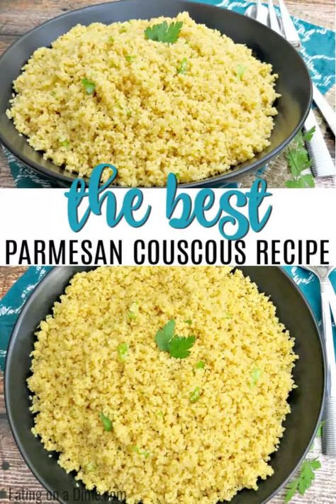 boil. Parmesan Pearl Couscous Recipes, Ywwl Recipes, Easy Pearl Couscous Recipes, Pearl Couscous Recipes Side Dishes, Pearl Couscous Recipes Dinner, Best Couscous Recipe, Couscous Pearl, Parmesan Couscous, Simple Couscous Recipes