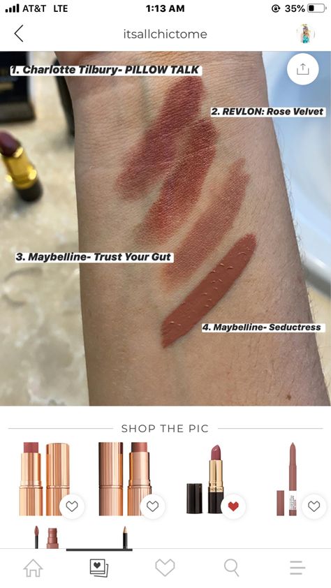 Maybelline Trust Your Gut, Lip Shades, Rose Velvet, Trust Your Gut, Lips Shades, Cosmetology, Revlon, Makeup Art, Maybelline