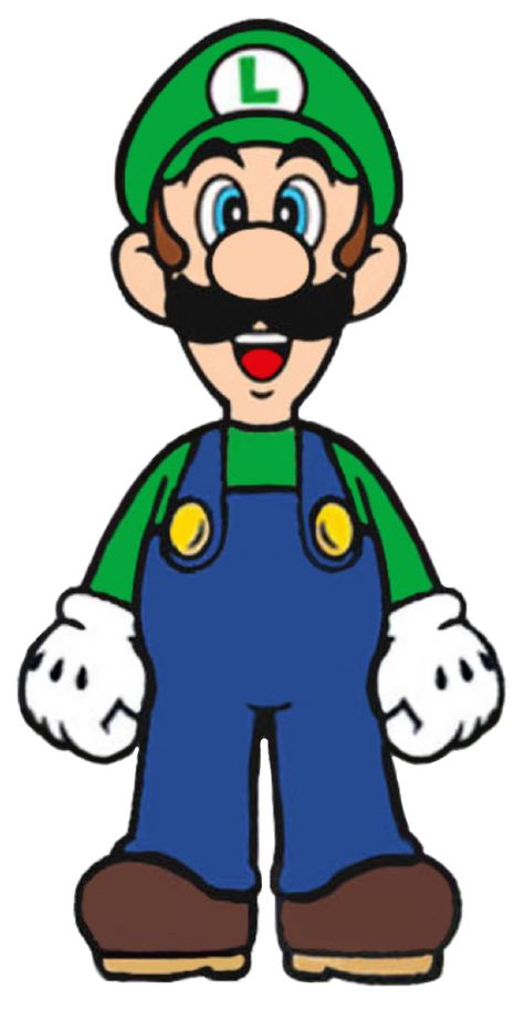 Super Mario Clipart, Luigi Drawing, Stand Pose, Mario Bros Birthday Party Ideas, Super Mario Luigi, Mario Y Luigi, Super Mario Bros Party, Mario Bros Birthday, Disney Character Drawing