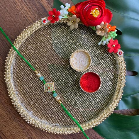 Thread of love, plate of blessings! This Raksha Bandhan, gift your brother a beautiful Rakhi with a stunning Puja Platter. Our curated combos are designed to make your celebrations even more auspicious. Choose your favorite now! Raksha Bandhan, Of Love, Thread, Make Your, Make It Yourself, Gifts, Quick Saves, Design