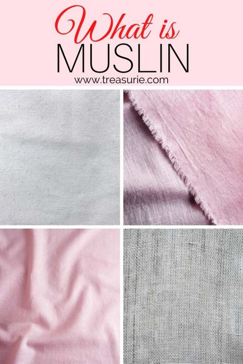 What is Muslin? Fabric Guide, Uses and Types Muslin Fabric Dress, Muslin Sewing Projects, Muslin Fabric Projects, Fabric Names List, Fabrics Names List, Clothing Fabric Patterns, Fabric Guide, Types Of Fabric, Cotton Loungewear