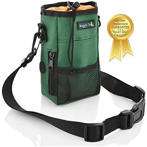 Wireless Dog Fence, Dog Treat Bag, Dog Treat Pouch, Earth Green, Bottle Sling, Dog Training Treats, Treat Pouch, Training Treats, Smart Dog