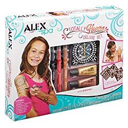 Henna For Kids, Henna Kids, Glitter Tattoo Kit, Spa Games, Face Paint Brushes, Henna Kit, Henna Designs For Kids, Alex Toys, Easy Henna