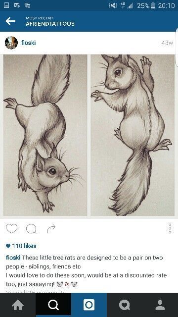 Tree Rat, Squirrel Tattoo, Squirrel Art, Squirrel Girl, Wreath Drawing, Cute Squirrel, Animal Tattoos, Squirrels, Drawing Inspiration