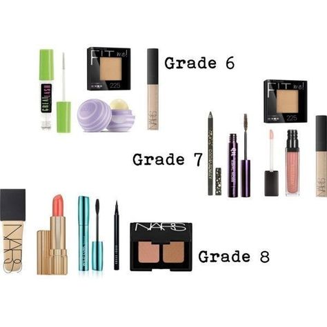 6th Grade Makeup, 7th Grade Makeup, Middle School Makeup, Beginner Makeup Kit, Back To School Makeup, Beauty Collage, Grade 7, School Makeup, Makeup For Teens