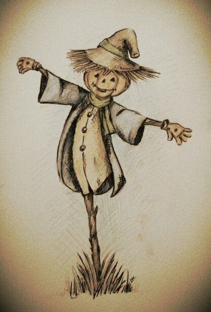 #sketch_dailies #scarecrow #art #illustration #sketch #drawing Scarecrow Illustration Cute, Halloween Scarecrow Drawing, Vintage Scarecrow Illustration, Simple Scarecrow Drawing, Pumpkin Scarecrow Drawing, Scarecrow Chalkboard Art, How To Draw A Scarecrow, Cute Scarecrow Drawing, Autumn Drawing Pencil