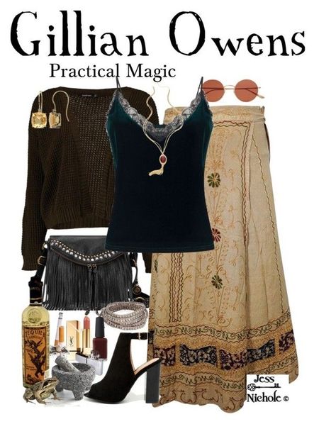 Gillian Owens, Witchy Outfits, Magic Clothes, Outfit Inspired, Witch Fashion, Witchy Fashion, Witch Magic, Practical Magic, Whimsical Fashion