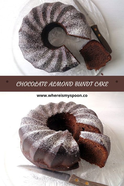 Almond Flour Bundt Cake Recipes, Almond Flour Bundt Cake, Gluten Free Bundt Cake, Almond Bundt Cake, Almond Pound Cakes, Baked Breads, English Recipes, Chocolate Bundt, Kneading Dough