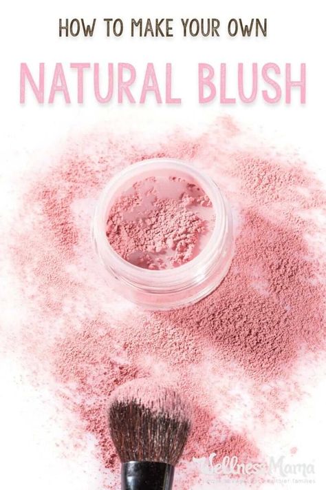 Natural Blush Makeup, Blush Makeup Tutorial, Diy Natural Makeup, Hibiscus Powder, Homemade Blush, Diy Makeup Recipe, Coffee Facial, Makeup Recipes, Spa Product