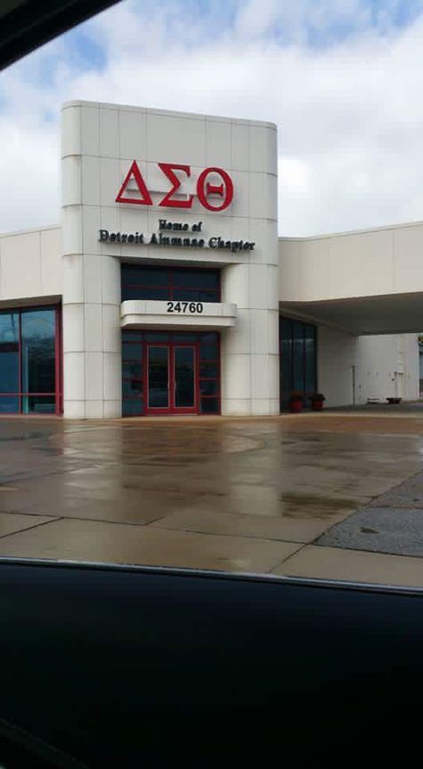 The home of the Detroit Alumnae Chapter of Delta Sigma Theta Sorority, Inc. Delta Sigma Theta Aesthetic, Crab Bake, What Is A Delta, Delta Sigma Theta Gifts, Sorority Sisterhood, Sorority Names, Alpha Fraternity, Delta Girl, Divine 9