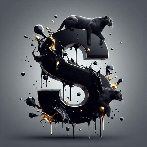 By Art Unity S Alphabet Wallpaper, A To Z Letter Design, S Name Wallpaper Love Black, Cute Hijab Cartoon Wallpaper, S Letter Images, Letter Art Design, Phone Background Patterns, Photoshop Design Ideas, Letter Images