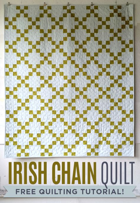 Irish Quilt Patterns, Double Irish Chain Quilt, Irish Chain Quilt Pattern, Irish Quilt, Missouri Star Quilt Company Tutorials, Missouri Star Quilt Tutorials, Celtic Quilt, Heather Jones, Irish Chain Quilt