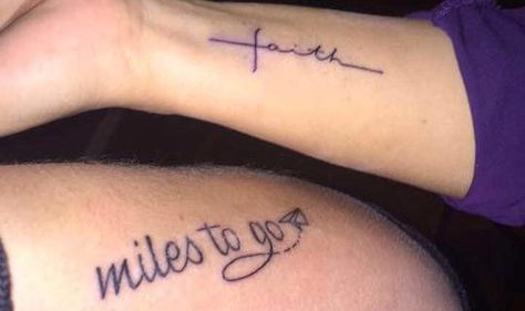 Miles to Go... 26 Tattoo, Tattoo People, Miles To Go, Travel Tattoos, Awesome Tattoos, Travel Tattoo, Ink Tattoo, Cool Tattoos, Tattoo Quotes