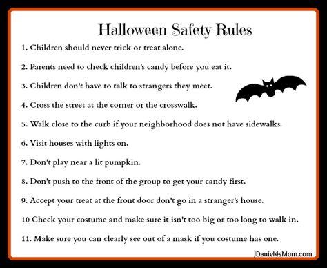 Halloween Safety Rules- These are so important to review with kids! Planting Pumpkin Seeds, Kids Gardening Projects, Safety Worksheets, Halloween Rules, Safety Rules For Kids, Kids Gardening, Halloween Tricks, Halloween Safety, October Ideas