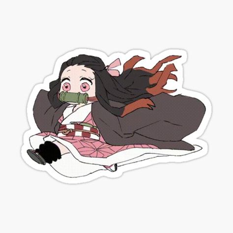 Pegatinas: Nezuko | Redbubble Stickers Anime, 얼굴 그리기, Anime Printables, Stickers Redbubble, Avatar The Last Airbender Art, Anime Crafts, Art Japonais, Kawaii Stickers, Stickers For Sale