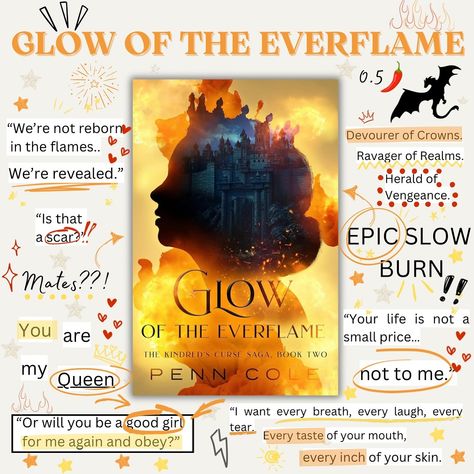 🔥Glow of the Everflame🔥 Here are some of my annotations/ highlighted quotes from this brilliant book!! 📚:The Kindred’s Curse Saga (Book Two) ✔️:KU Guys, the hype is real with this series!! I’m now all caught up and ready for book four (and the last book in the series) coming out in LESS THAN A MONTH 🌟 OMG the slow burn is to die for, and Luther is a top book boyfriend for you all to swoon over 🥰 #bookrecommendations #romancebooks #romantasy #romantasybooks #fantasybooks #fantasyromanc... Spark Of The Everflame Aesthetic, Spark Of The Everflame Fanart, Best Books For Teens, Fairytale Romance, Book Tropes, Books Tbr, Book Bucket, Wonder Land, Book Pictures