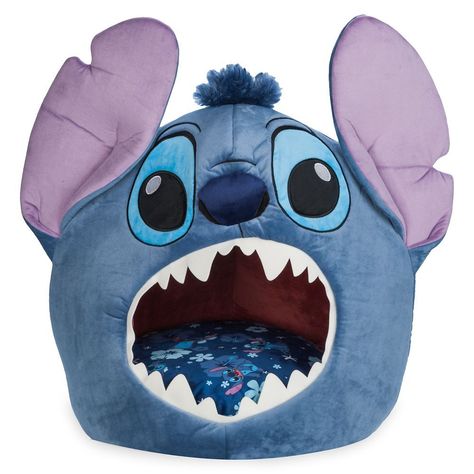 Stitch Pet Bed – Lilo & Stitch | Disney Store Stitch Dog Costume, Lilo And Stitch Toys, Lilo And Stitch Characters, Lilo And Stitch Merchandise, Lilo And Stitch Ohana, Plush Bed, Disney Furniture, Lilo And Stitch Drawings, Stitch Toy